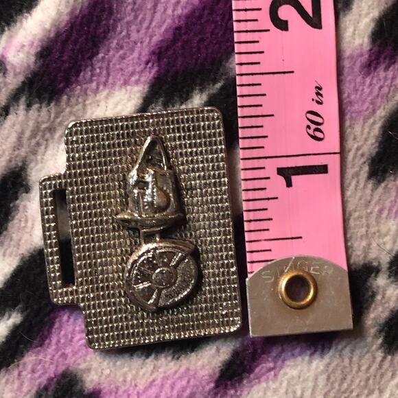 Vintage Homelite Cutoff Saw Textured Rectangular Watch FOB - Picture 5 of 5